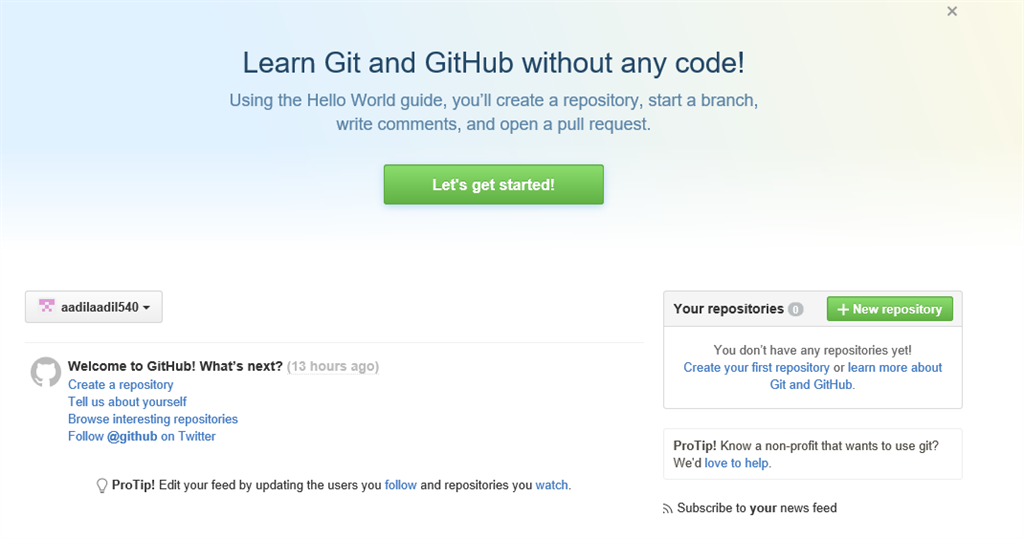 Click on the New Repositor